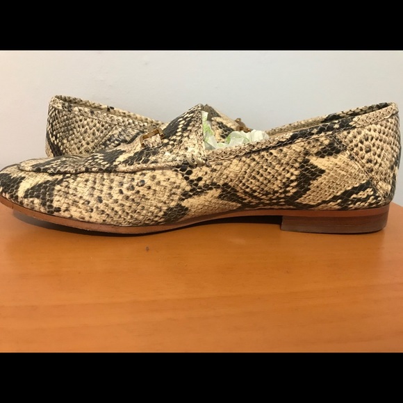 sam edelman snakeskin loafers